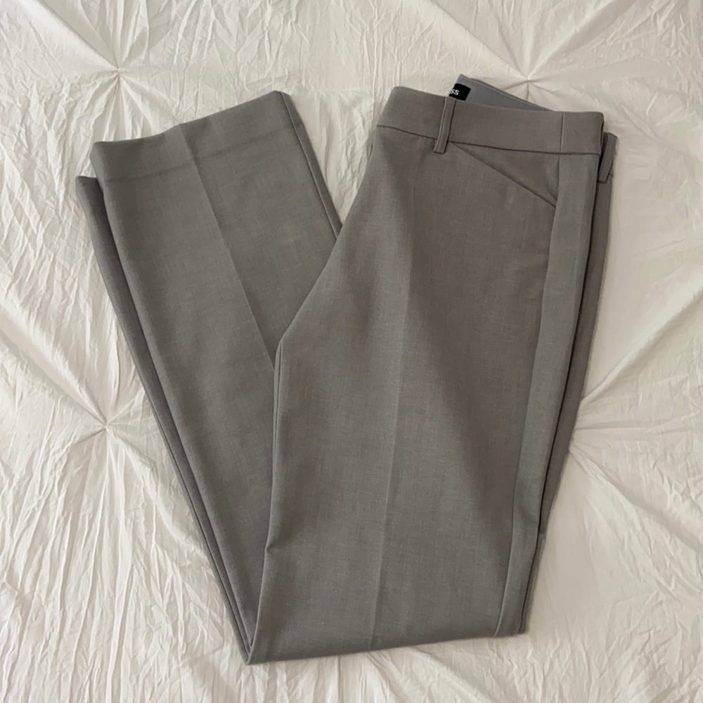 Express Light Grey Dress Pants 6R